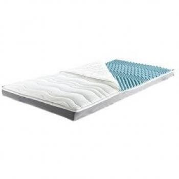 Surmatelas BIG KOMFORT PLUS en mousse froide, 7 zones (90 x 210 cm)