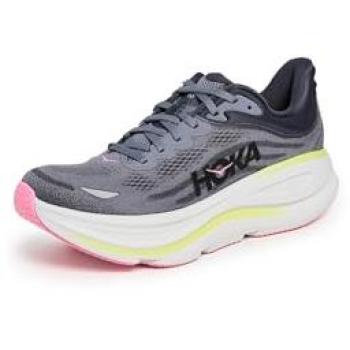 HOKA Women’s Bondi 9 Brown Mesh Running Shoes – Size 6.5, Regular Width