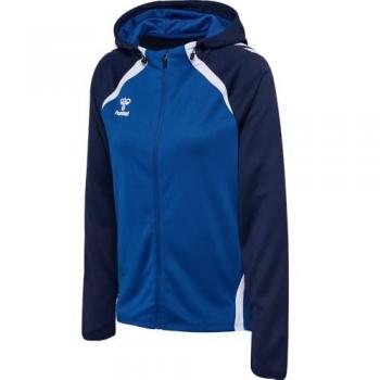 Hummel Lead 2.0 Damen Kapuzenjacke, blau, Größe S