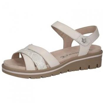 Chaussure Femme Sandale CAPRICE Beige Cuir