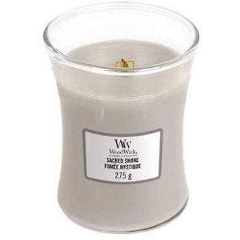 Grey Smoke Woodwick Candle, Medium