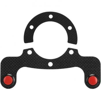 Carbon Fiber Dual/Single Button Horn Kit
