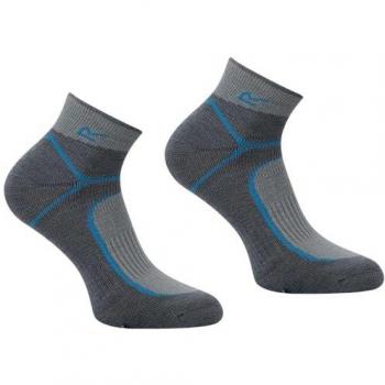 Eclipse Mid Grey Merino Trail Socks