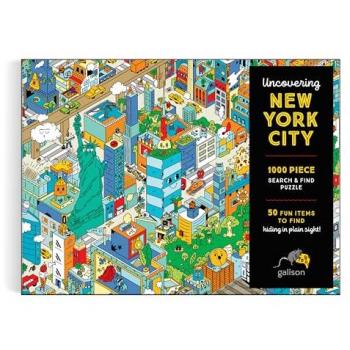 Uncovering New York City Search and Find 1000 Piece Puzzle