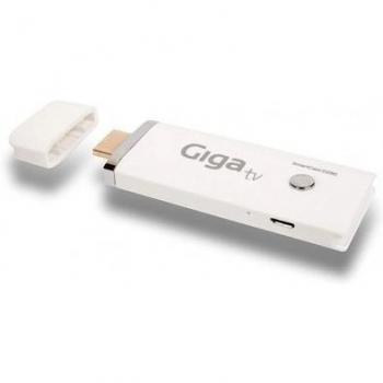 Dongle Smart TV Gigatv D250 – Full HD, ARM Cortex‑A9, 2 Go, HDMI 1.3, Couleur Blanc