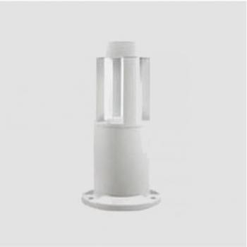 Lampada Da Terra Giardino IP65 12W Alluminio Vetro Bianco Naturale
