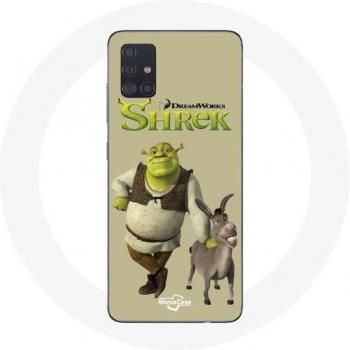 Hoes voor Samsung Galaxy A71 Shrek en Ezel