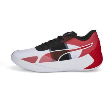 Zapatillas de Baloncesto Puma Fusion Nitro Team Adulto Blanco 42.5
