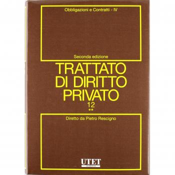 Trattato di diritto privato. Vol. 124: Obbligazioni e contratti.