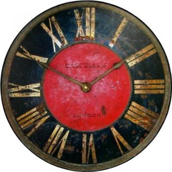 Roger Lascelles Kiosk-Wanduhr