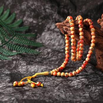 8mm Tasbih Beads Bracelet with Tassel Pendant