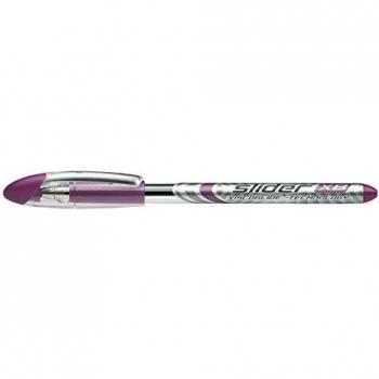 10er Pack Schneider Slider Basic XB Kugelschreiber, violett