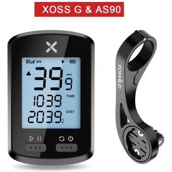 XOSS G/G+ Bike Computer with TOWILD CL600 Light