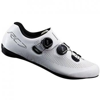 Shimano RC7 SPD-SL Cycling Shoes for Men, Size 8, Color: White