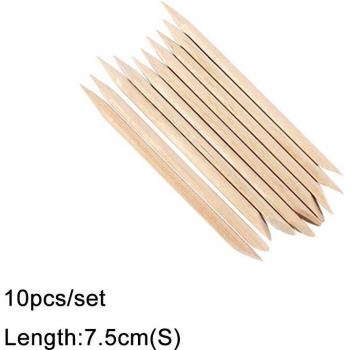 Kit Profesional de Mani/Pedi en Madera con Pegatina de Diamantes 100pcs