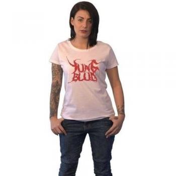 T-shirt bianca Yungblud Deadhappy per donne