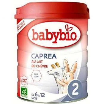 BABYBIO Caprea 2 Bio-Ziegenmilch für Kleinkinder 6-12 Monate 800g