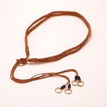 Cinturón combinado de vestir para mujer AD0387