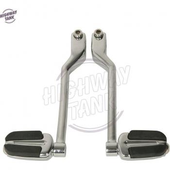 Chrome Motorcycle Shift Pedal and Foot Peg Case for Harley Touring FL Softails Trikes