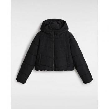 Chaqueta Crop Negra para Mujer Vans Mte Foundry