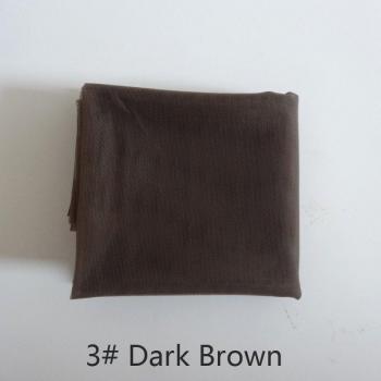 Fond de Perruque en Dentelle Brun Foncé