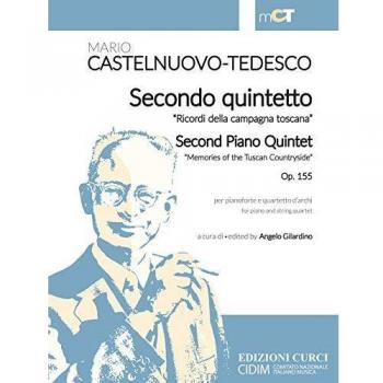 Secondo quintetto d'archi Ricordi della campagna toscana. Op. 155. Partitura