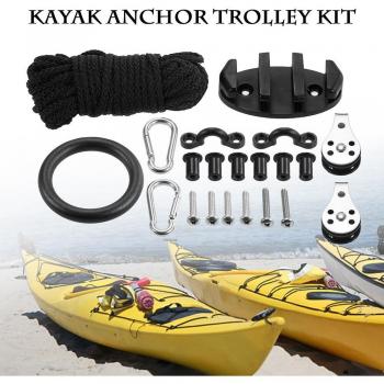 Canoe Anchor Trolley 21-Piece Set
