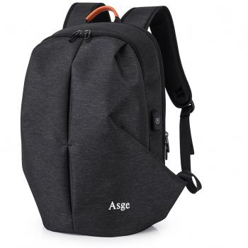 Asge Tagesrucksack Herren – Robust, wasserfest, 15,6” Laptopfach