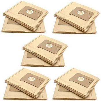 AEG Electrolux Vampyr 50‑Pack Vacuum Bag – Paper, 22‑25 cm, Sand