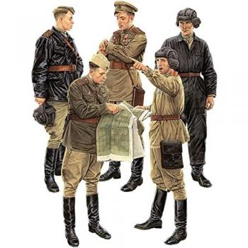 Miniature Oorlog: Soviet Officieren en Veldenbrief – Speciale Uitgave, WWII MiniArt 35365