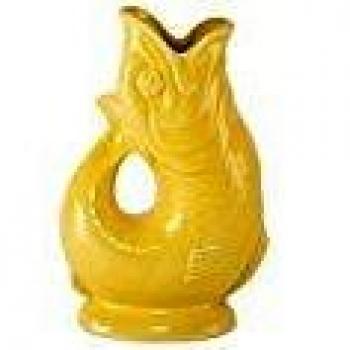 Sunny Yellow Gluggle Jug