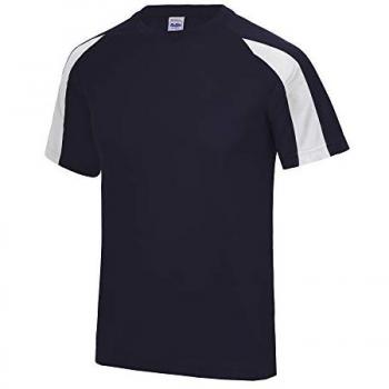Just Cool JC003 Men’s T‑Shirt – Navy (Large)