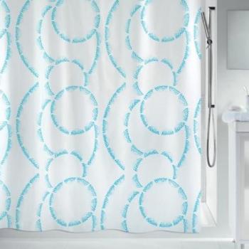 Douche Climatiseur Spirella 120x200 cm – Bleu et Blanc