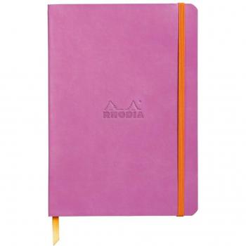 Rhodia Flex Notizbuch A5 90g/qm liniert Flieder