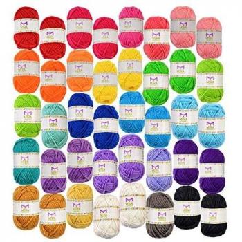 Miniature Yarn Collection – 40 Bonbon Skeins 800 m