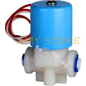Valve à commande électrique 1/4 – Osmose Inverse (6‑24 V DC, 24 V AC)