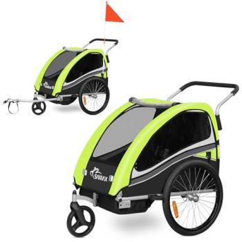 SAMAX ActiveKid 360° Fahrradanhänger Jogger