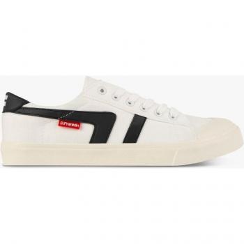 Zapatillas de lona D.Franklin blancas y negras