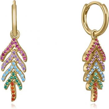 Pendientes Elegant Viceroy de Plata y Circonitas