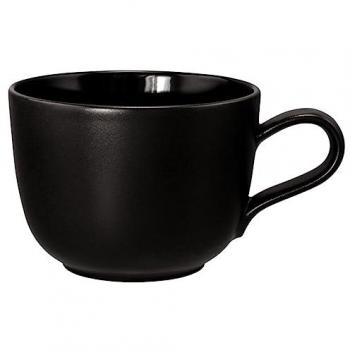 Seltmann Weiden Liberty Milchkaffeetasse 0,38 l Velvet Black Porzellan