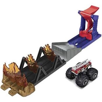 Monster Truck Hot Wheels Anello di Fuoco per Bambini