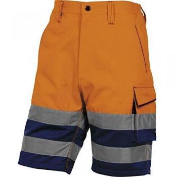 Bermuda Alta Visibilità Deltaplus PHBE2 Tg. L Arancio Fluo