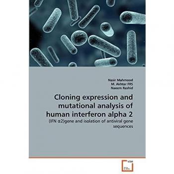 Cloning expression and mutational analysis of human interferon alpha 2: