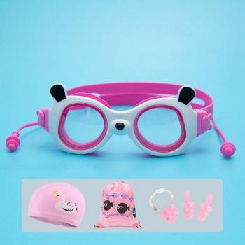 Lunettes de natation pour enfants, accessoires antibuée, en forme d'animal, 2022