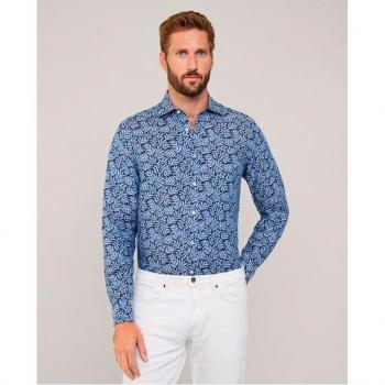 Camicia a Maniche Lungi Marine