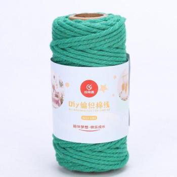 Corde colorée en coton 100% pour créations manuelles