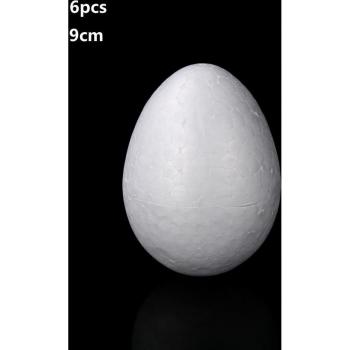 6 Pcs Colorful Foam Eggs for Birthday and Wedding Decor