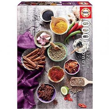 Educa – Surtido de Especias Puzle, 1.000 Piezas, Multicolor (17974)