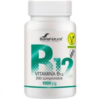 Soria Natural Vitamina B12 Liberacion Sostenida 250Mg 200C Vegan