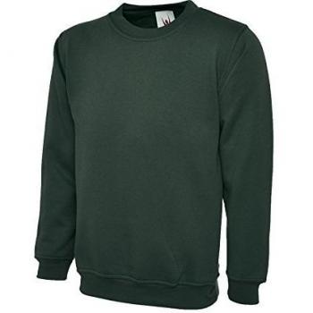 Vêtement de travail UC201 – Vert Bouteille – XXL – Sweat-Shirt Premium